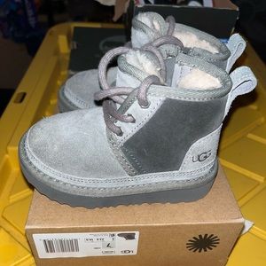 Toddler Grey Ugg boots
